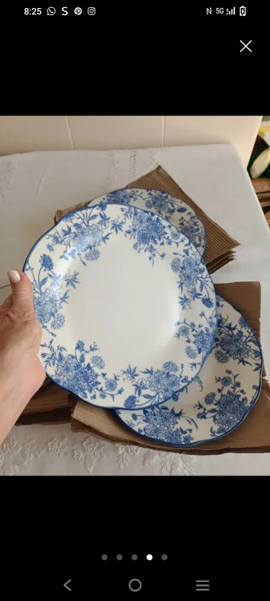 2 Vajillas La Cartuja 18 Piezas