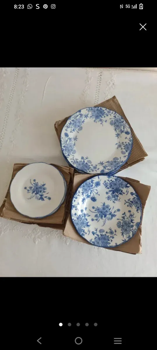 2 Vajillas La Cartuja 18 Piezas