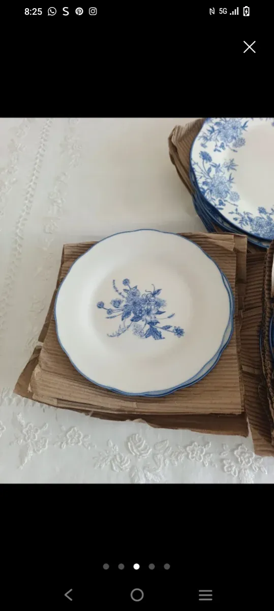 2 Vajillas La Cartuja 18 Piezas