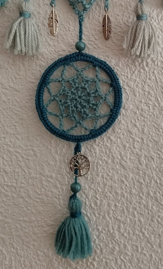 Atrapasueños "mini tapiz" 20 x 32 cm