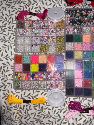 Kit para hacer pulseras y bisutería