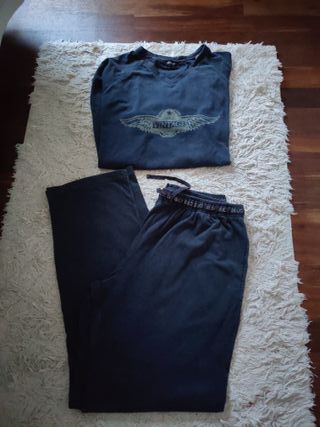 Pijama hombre azul Talla M