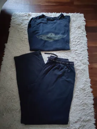 Pijama hombre azul Talla M