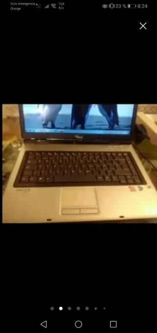 Ordenador portátil+Impresora wifi+maletín