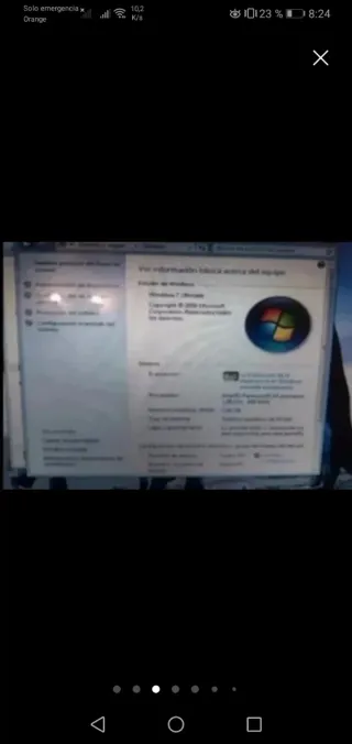 Ordenador portátil+Impresora wifi+maletín