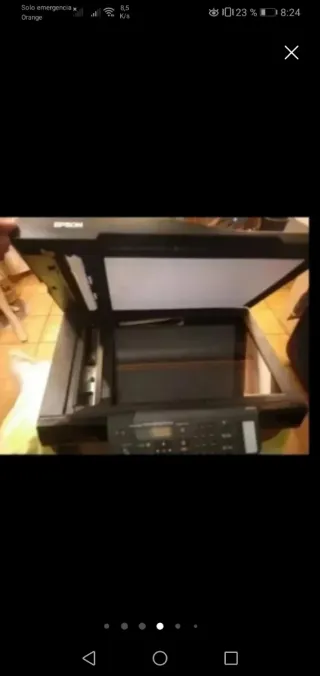 Ordenador portátil+Impresora wifi+maletín