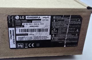 Despiece de TV LG 43UK6500PLA