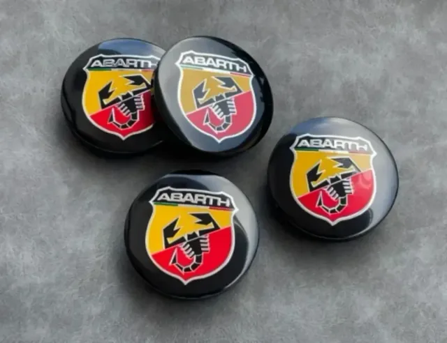 Tapabujes 56mm Centro Ruedas Llantas Abarth Fiat