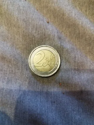 Moneda 2 Euros Italia Rara Valiosa