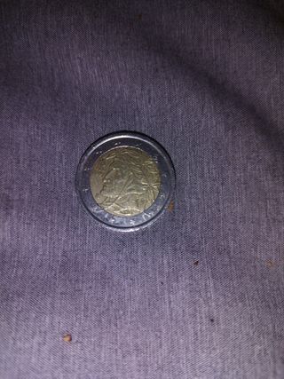 Moneda 2 Euros Italia Rara Valiosa