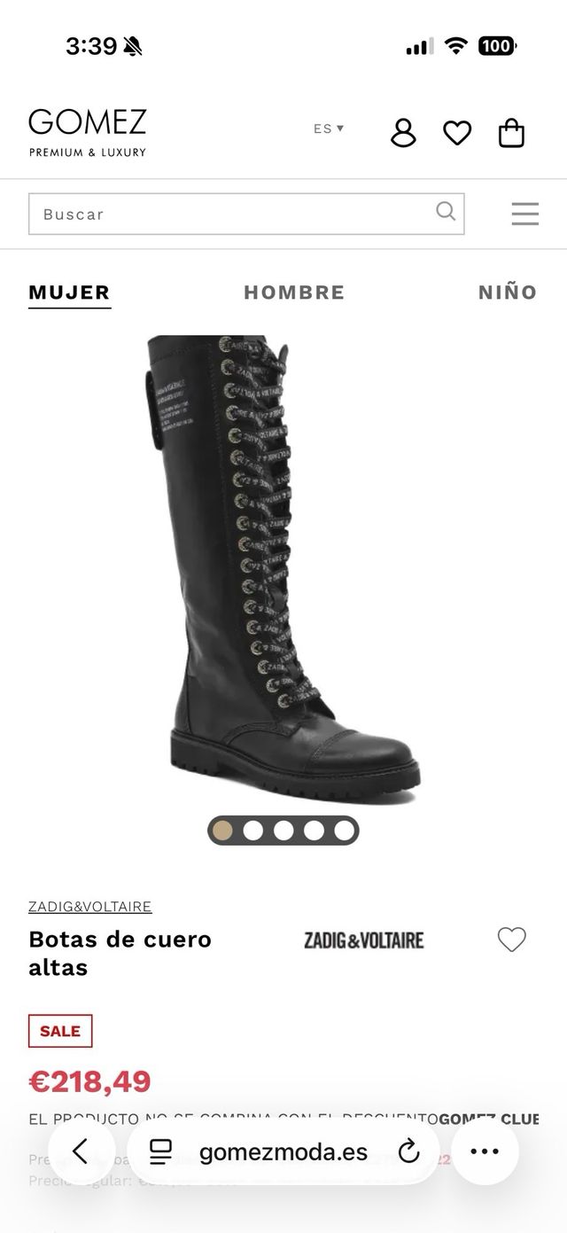 Botas Zadig & Voltaire altas