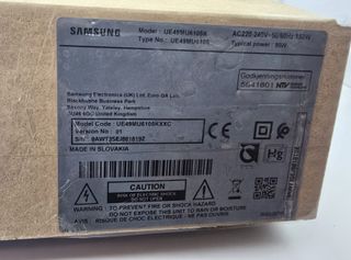 Despiece TV Samsung UE49MU6105K