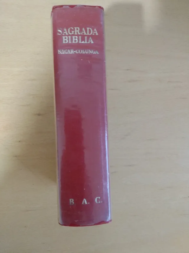 Sagrada Biblia: Nácar-Colunga