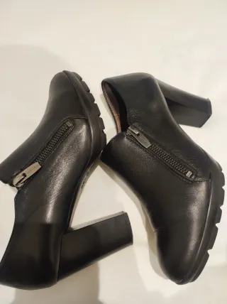 Botines Wonderws Piel Negro Talla 37