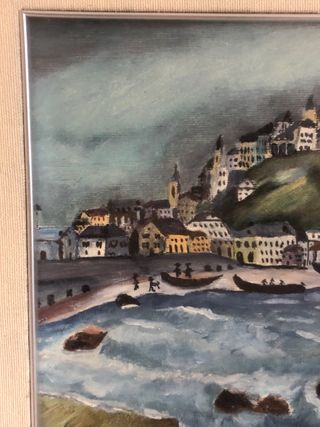 Quadro dipinto a mano vintage