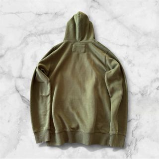 Felpa Pull&Bear con cappuccio verde militare M