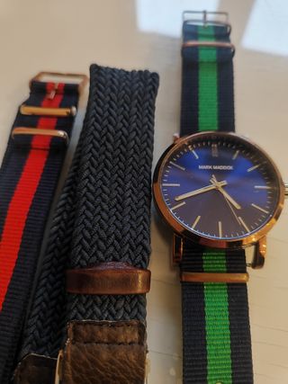 Reloj Mark Maddox Hombre + 2 Correas