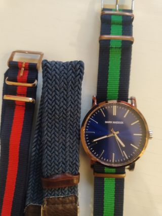 Reloj Mark Maddox Hombre + 2 Correas
