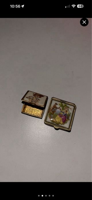 Ciondolo Corno Oro 750 pesa 2 grammi .