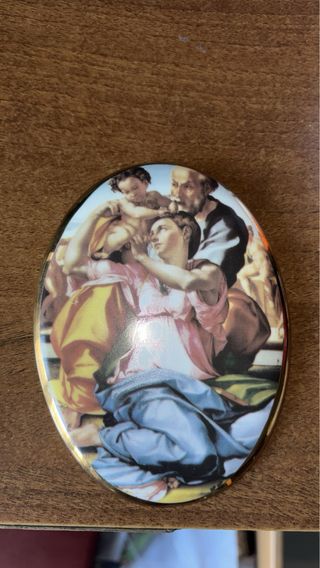 Ciondolo Corno Oro 750 pesa 2 grammi .