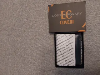 Cartera de piel para hombre