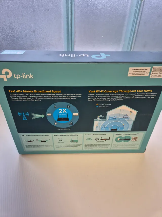 TP-Link AC1200 Dual Band Wi-Fi LTE Router