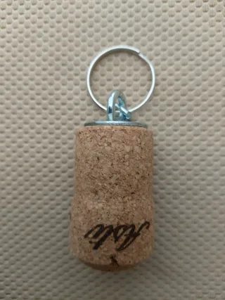 Portachiavi artigianale tappo sughero
