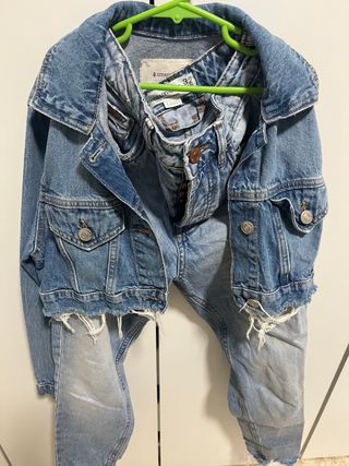 Conjunto vaquero Stradivarius