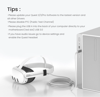 Cable USB 3.2 Gen1 Oculus Quest Link