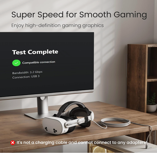 Cable USB 3.2 Gen1 Oculus Quest Link