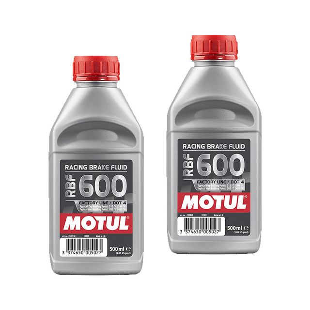 2x Motul RBF 600 Factory Line 500 ML