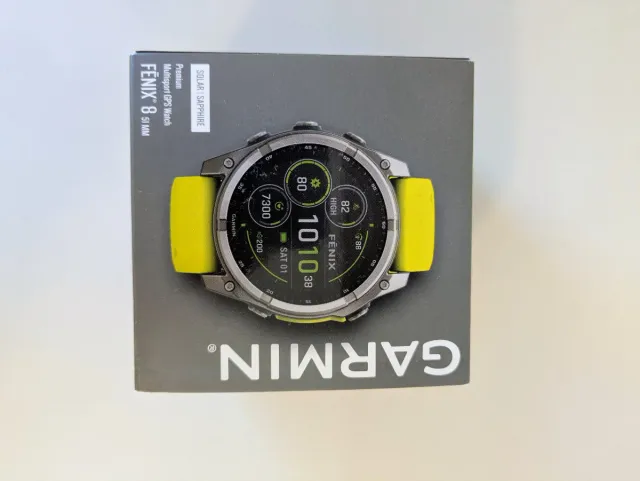 Garmin Fenix 8 51MM Plata/Amarillo