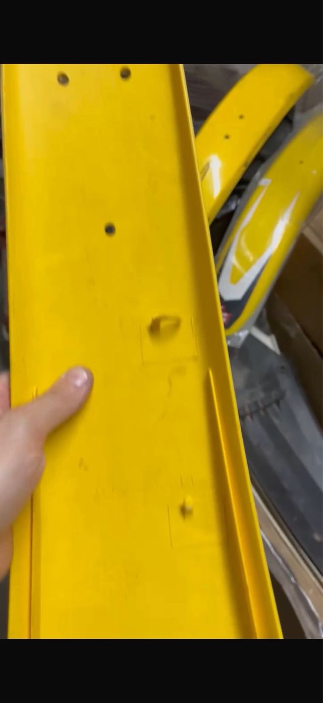 Guardabarros Gas Gas Amarillo