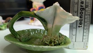 Capodimonte Set di 3 piccoli segnaposto porcellana