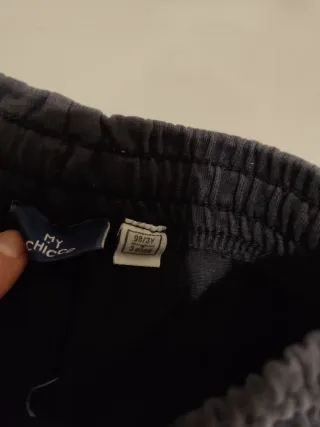 Pantaloni lunghi blu bimbo Chicco 3 anni