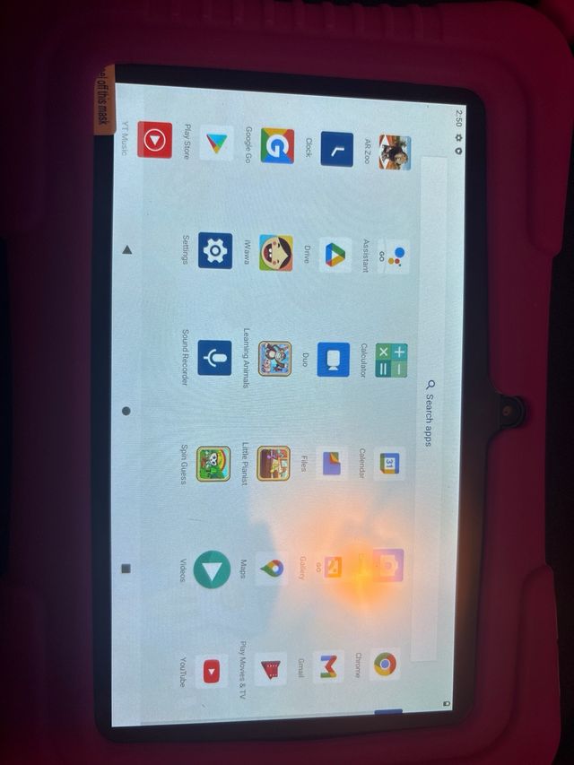 Tablet Infantil Veidoo 7 Rosa/Morada