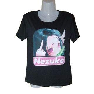 Camiseta Nezuko Negra - Kimetsu no Yaiba