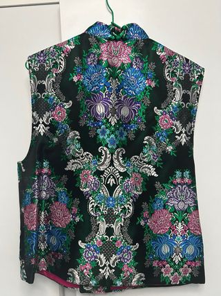 Chaleco Fallero Bordado Multicolor