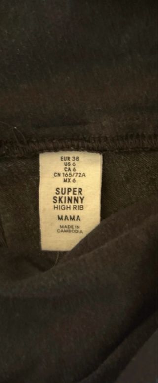 Pantalón premamá Calcedonia gris, casi sin uso.