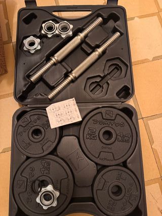 Set de pesas DOMYOS 20kg