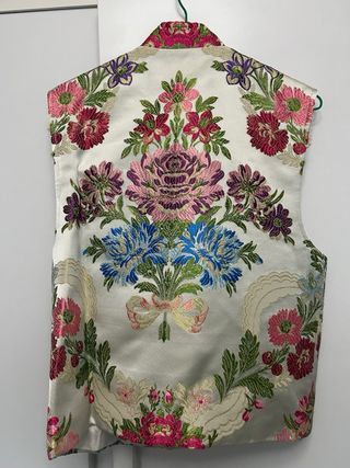 Chaleco Fallero Bordado Multicolor