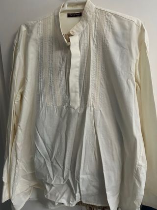 Traje Fallero Marrón y Blanco