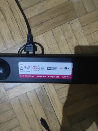 LG Barra de Sonido Negra para TV