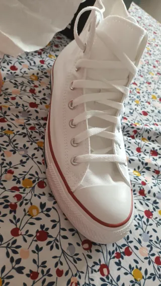 Zapatillas Converse Blancas Altas Nuevas