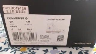 Zapatillas Converse Blancas Altas Nuevas