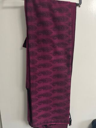 Pañuelo y fajín fallero morado