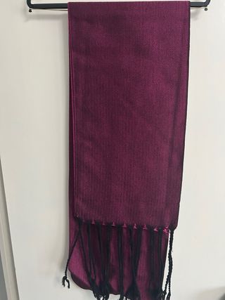 Pañuelo y fajín fallero morado