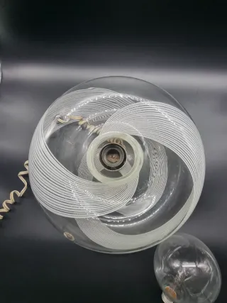 Lampada La Murrina Swirl Vetro Trasparente