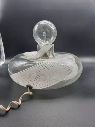 Lampada La Murrina Swirl Vetro Trasparente