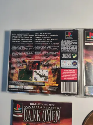 Warhammer Dark Omen PlayStation PS1